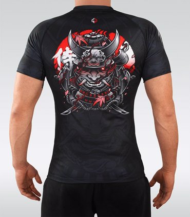 GroundGame SAMURAI 2 S/S RASHGUARD-BLACK